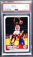 Graded mint 1998 UD Choice Michael Jordan card