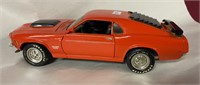 1970 MUSTANG BOSS 428 CAST-IRON 1/18 SCALE CAR.