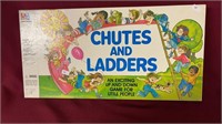 CHUTES AND LADDERS BOARD GAME. OPEN BOX CANT