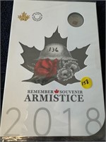 2018 ARMISTICE COIN  SET