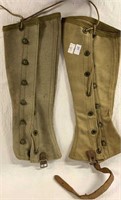 MILITARY CANVAS LEGGINGS