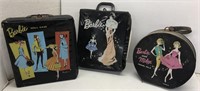 3 Vintage Barbie accesories cases (metal rusty)