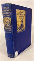 NAVAL CUSTOMS TRADITIONS AND USAGE BOOK