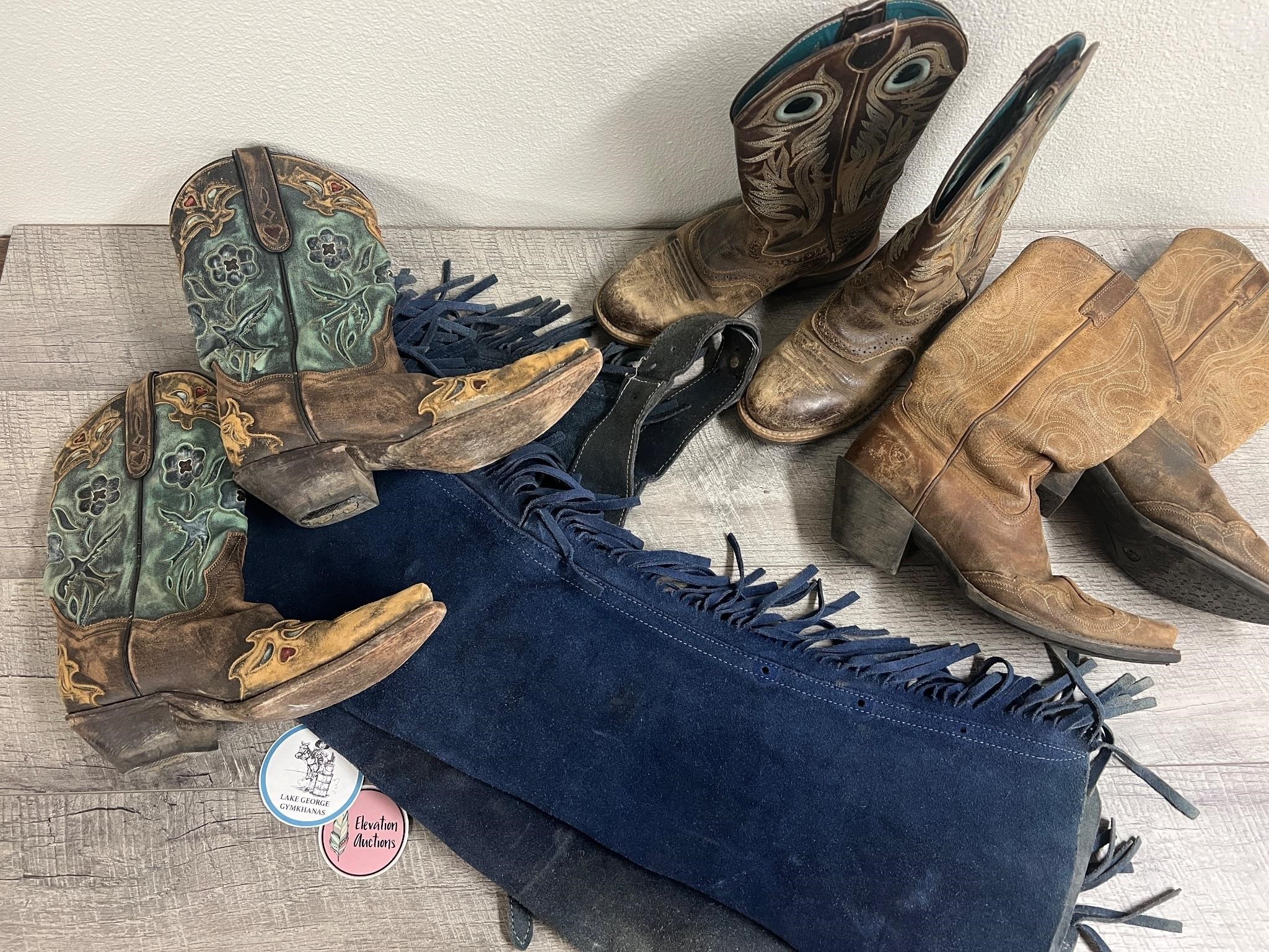 Well loved western gear bundle different sizes