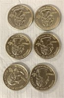 COLLECTIBLE QUARTERS, COATED