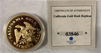 CA GOLD RUSH REPLICA