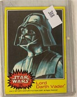 1977 LORD DARTH VADER TRADING CARD