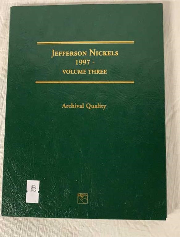 JEFFERSON NICKELS COLLECTOR BOOK