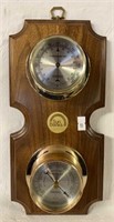 SPRINGFIELD THERMOMETER AND BAROMETER PLAQUE