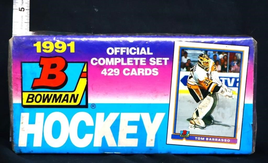 NOS 1991 Topps Bowman NHL Hockey cards