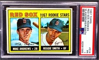 Graded 1967 Topps Red Sox Rookies card
