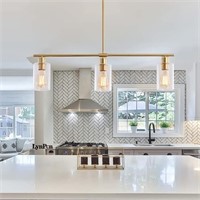 New Gold Chandelier Modern Kitchen Island Pendant