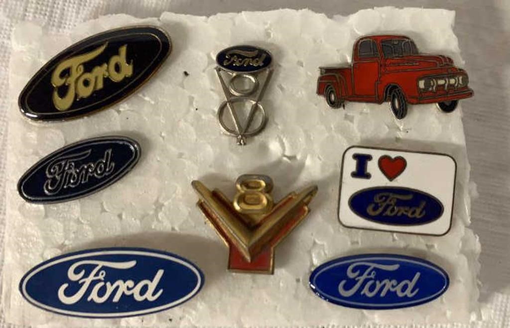 FORD PIN COLLECTION