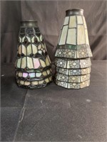 (8) Slag/Stained Glass Lamp Shades