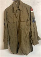 1940 US ARMY WOOL SHIRT.