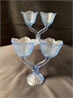 Moonlight Blue Candle Holders