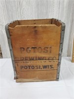 Potosi Brewing Co Wood Box