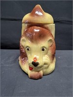 1950's Crouching Lion Cookie Jar