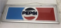 Pepsi sign 32" w x 11 1/2" h