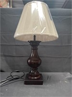 Wood Lamp & Shade