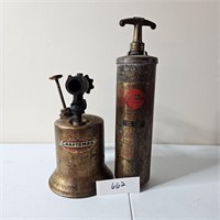 Craftsman & General Brass Fire Extinguisher Lot