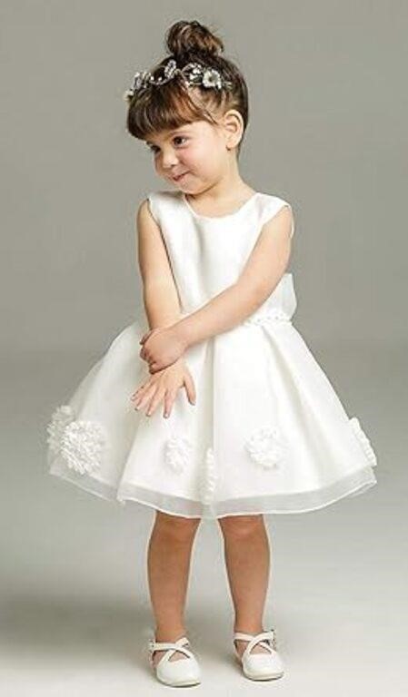 12 months Huakaishijie Kids Baby Flower Girl Dress