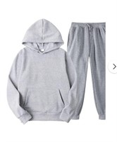 2XL Unisex Two Piece Set Casual Tracksuit Running