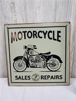 Indian Motorcycle Sales & Repair Sign
