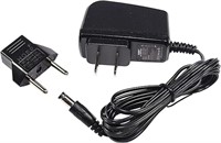 HQRP  AC Adapter + Euro Plug Adapter