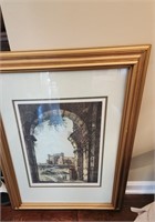 Luigi Rossini framed picture