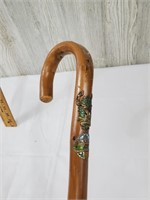 Hand Carved German Wood Cane
