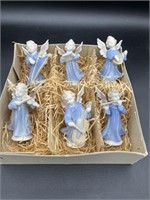 (6) Porcelain Angels/Nativity Figurines
