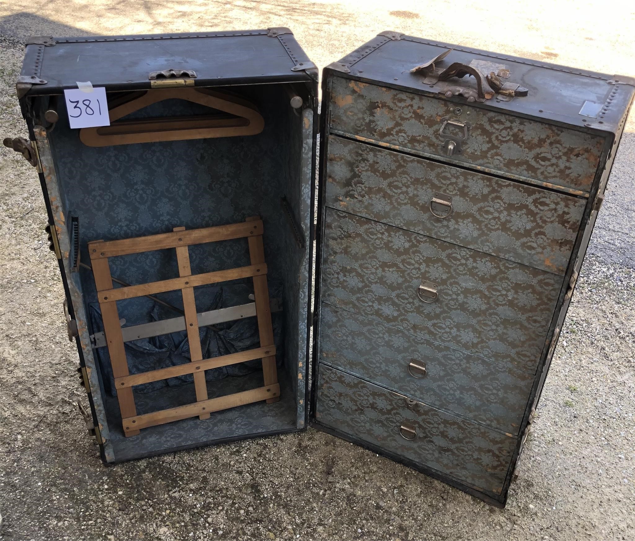 Vintage Steamer Trunk