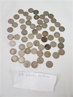 Large liberty nickel collection