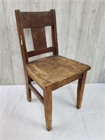 Solid Wood Antique Small Chair