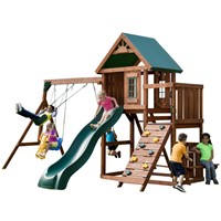 Swing-N-Slide PB 9241-1 Knightsbridge Wooden Swing