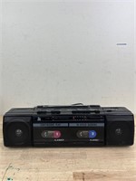 Double cassette Stereo