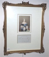 Original Queen Victoria signature