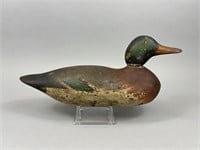 Early Mason Slope-Breast Mallard Drake Duck Decoy