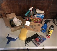 Miscellaneous Including Car Cleaning Supplies