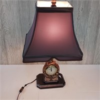 Scoll Clock Lamp - Works!