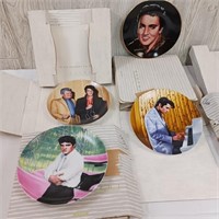 Elvis Collector Plates w/ Boxes