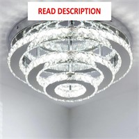 $232  Crystal Ceiling Lights  3 Layer LED