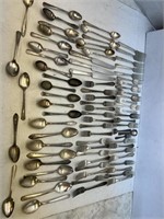 Rogers Oneida Silver plate flatware, cutlery 78 pc