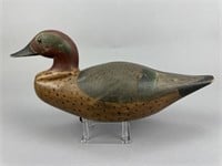 Green-Winged Teal Drake Duck Decoy