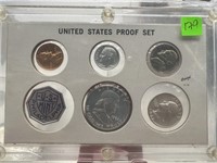 1962 CAPITAL HOLDER PROOF SILVER COIN SET
