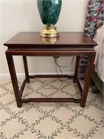 Asian Inspired Night Stand Side Table