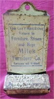 VINTAGE MATCH SAFE WITH ADVERTISING
