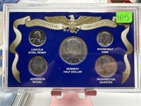 PRESIDENTIAL COIN COLLECTION STEEL WHEAT PENNY+