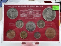 COINAGE OF GREAT BRITAIN 1965 UNC SET